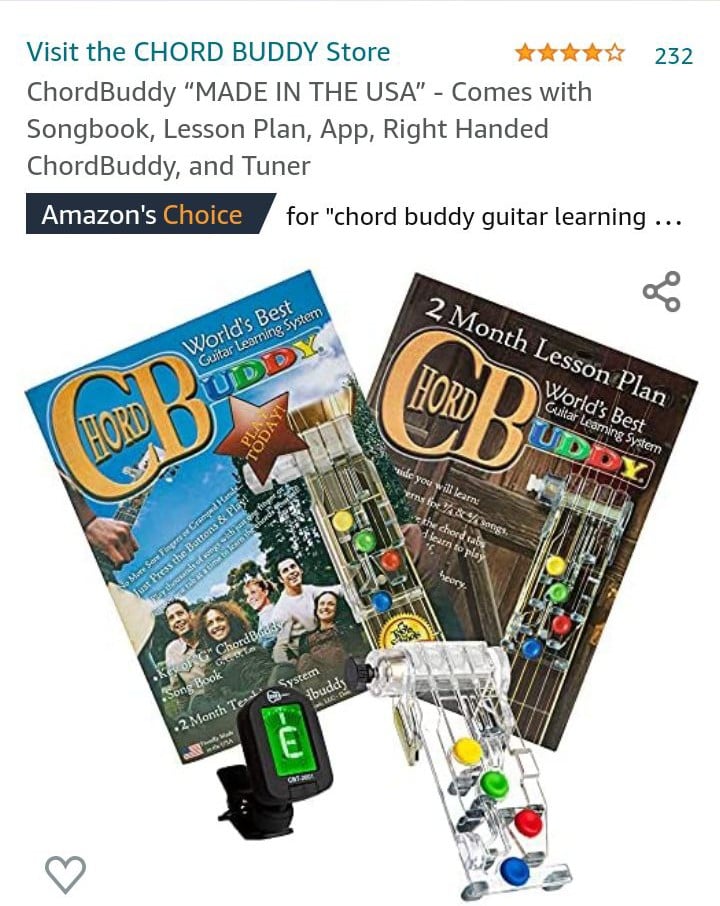 Guitar learning system