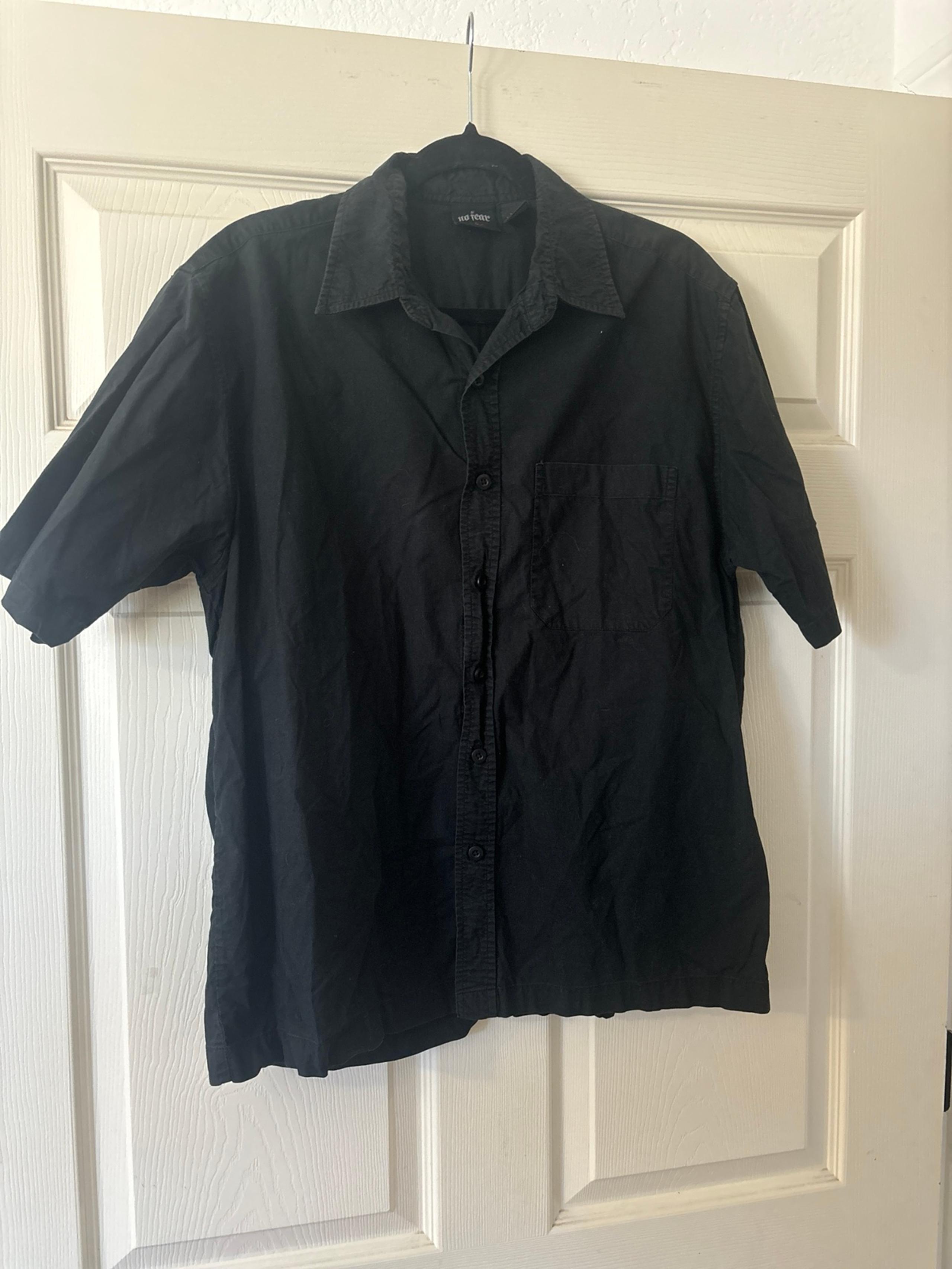No fear button up