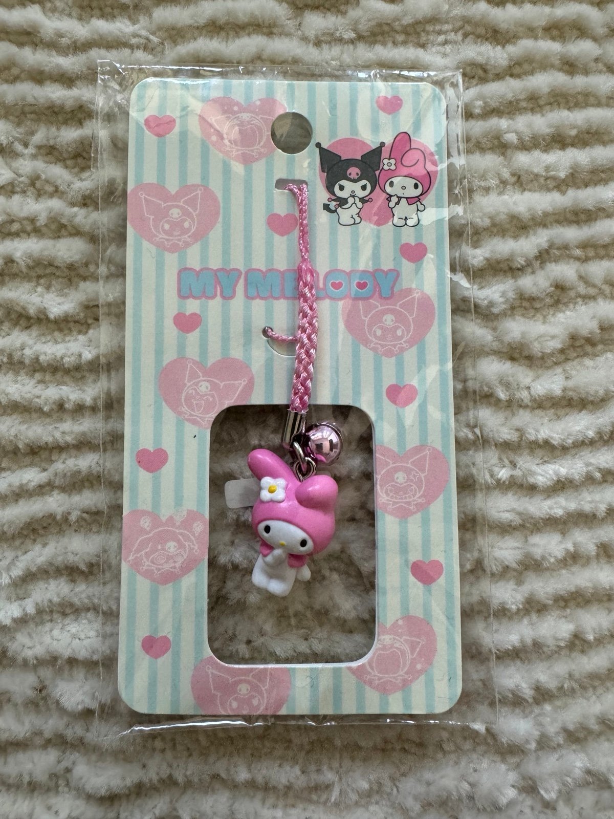 My Melody Sanrio 2005 keychain from Japan