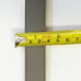 VTG Michael Michael Kors Womens Belt Sz Med Gray Leather Gold Hardwear Y2K