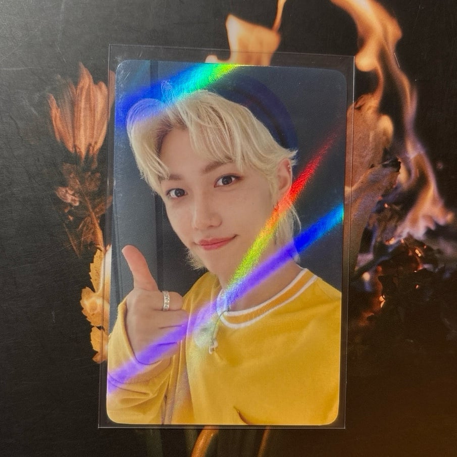 Stray kids noeasy withdrama Felix photocard