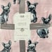 Pink Queen Frenchie blanket