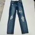 Judy Blue Destroyed Bleach Splatter Boyfriend Jeans Style #82169 size 5/27