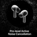 Apple AirPods Pro Generation 2, Wireless Earbuds, Active Noise Cancellation