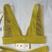 Billabong Summer High Remi Plunge Top-Tart Lime & High Hike Bikini Bottom Sz M