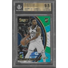 Donovan SPIDA Mitchell RC 2017-18 Select #11 Tri Color BGS 9.5 TRUE GEM MINT