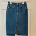 NEW French Connection Denim Pencil Skirt