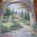 Paradise Fountain Wall Tapestry