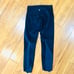 LuluLemon Lulu Lemon navy blue leggings pants size 6 sheer ankle decor