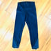 LuluLemon Lulu Lemon navy blue leggings pants size 6 sheer ankle decor