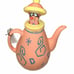 Disney Parks Alice In Wonderland Mad Tea Party Dormouse Teapot NEW Hard To Find