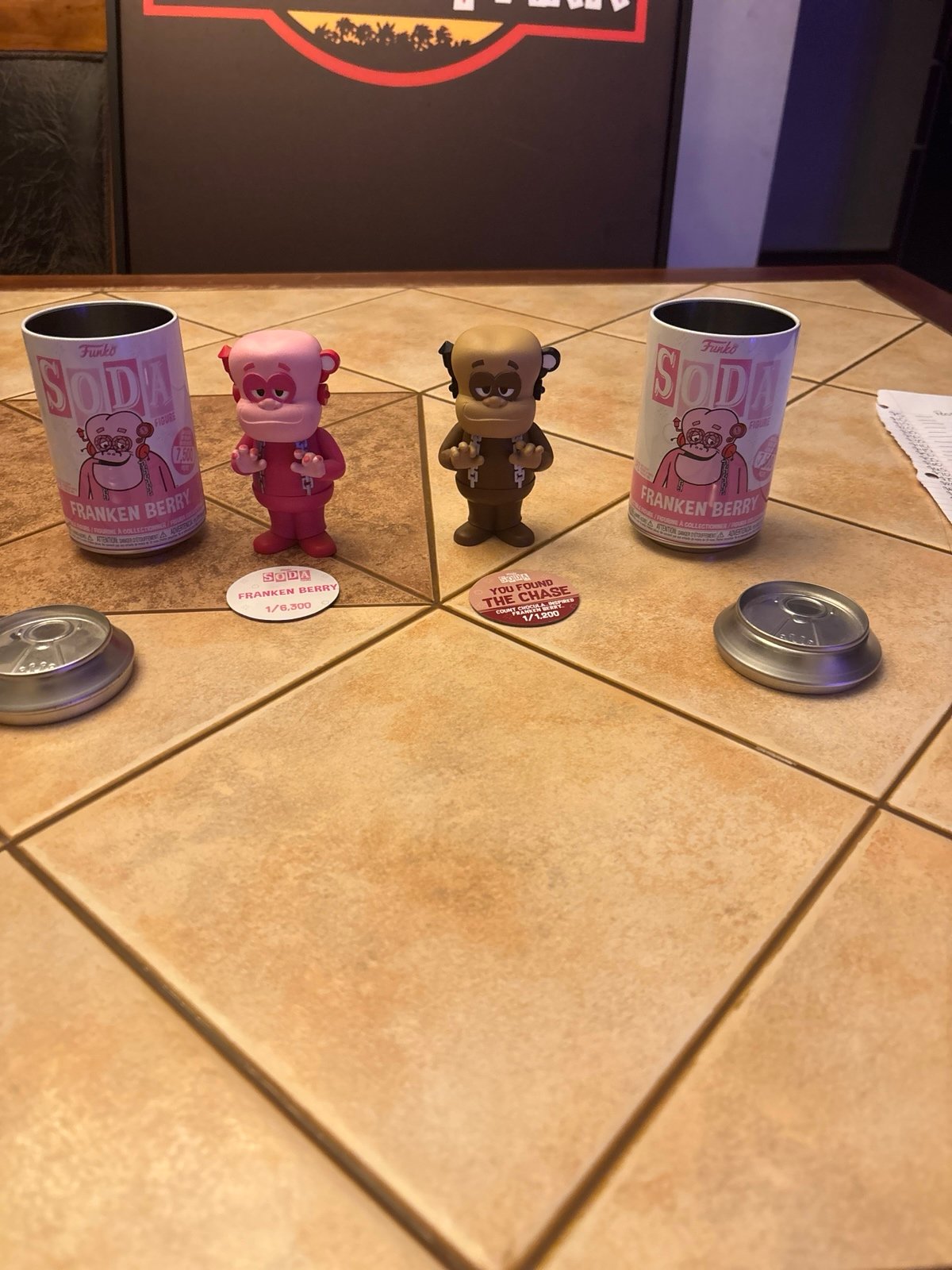 Funko sodas franken berry common and chase