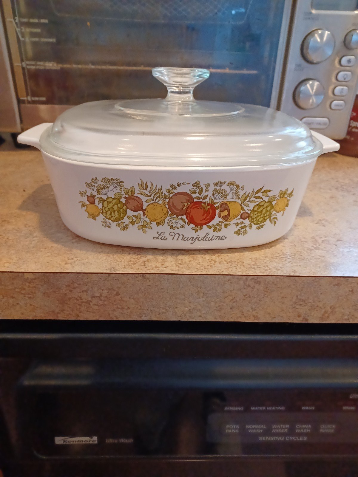 Vintage Spice of Life Corningware Casserole dish
