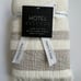 Hotel Balfour Bath Towel Set - CRMLTBG - 4 Piece Set - Cream & Heather Taupe