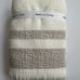 Hotel Balfour Bath Towel Set - CRMLTBG - 4 Piece Set - Cream & Heather Taupe