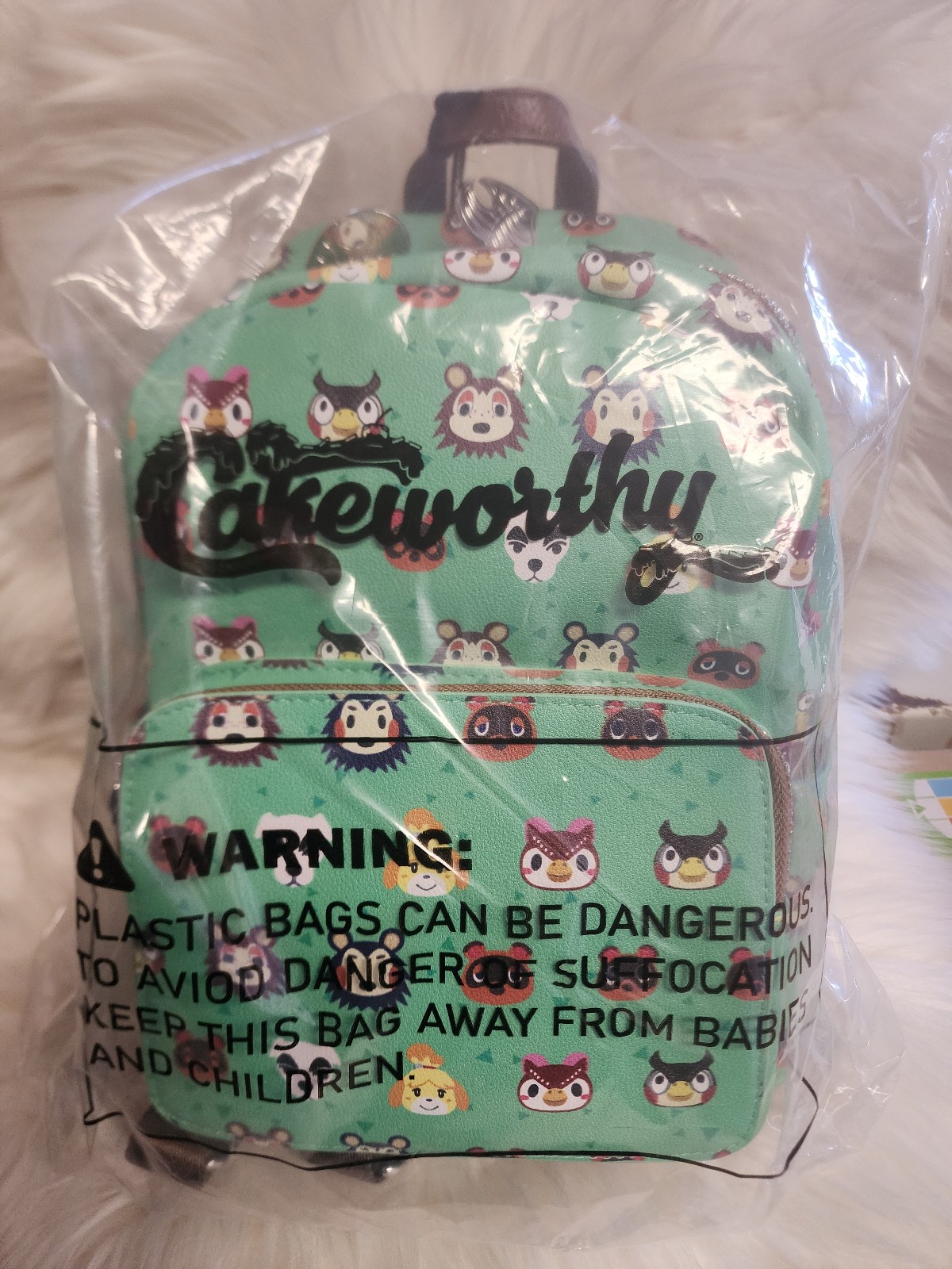 Cakeworthy ANIMAL CROSSING New Horizons Mini Backpack