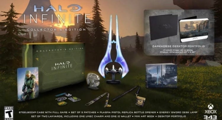 Halo Infinite Collector’s Edition Box Set, Microsoft (No Xbox just game)