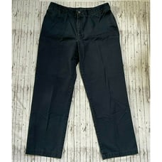 Duluth Trading Co Mens Deep Navy Chino Pants Heavy Cotton Size 36x32