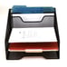 Mind Reader Network Collection, 5-Compartment, 3-Tier File Storage, 2 Vertical C