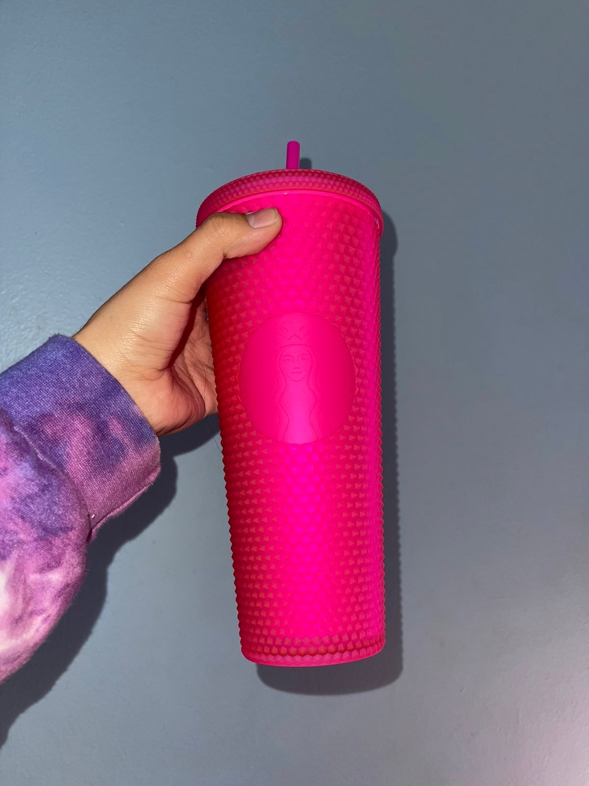 Starbucks Matte Pink Studded Tumbler