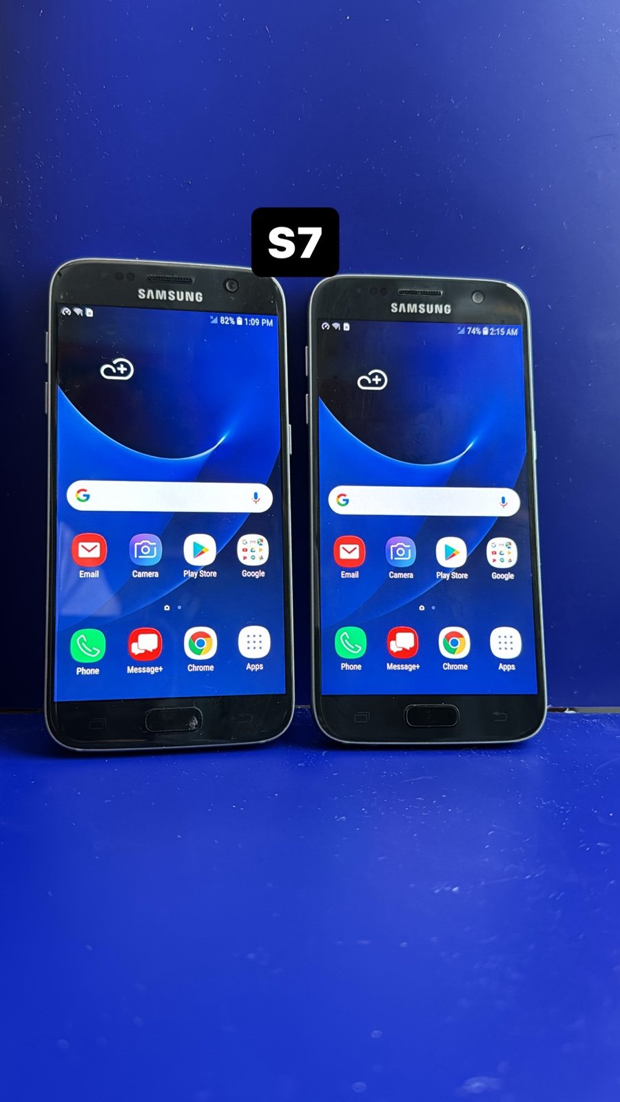 Samsung Galaxy s7. BOTH FOR 145. Like New and Unlocked!