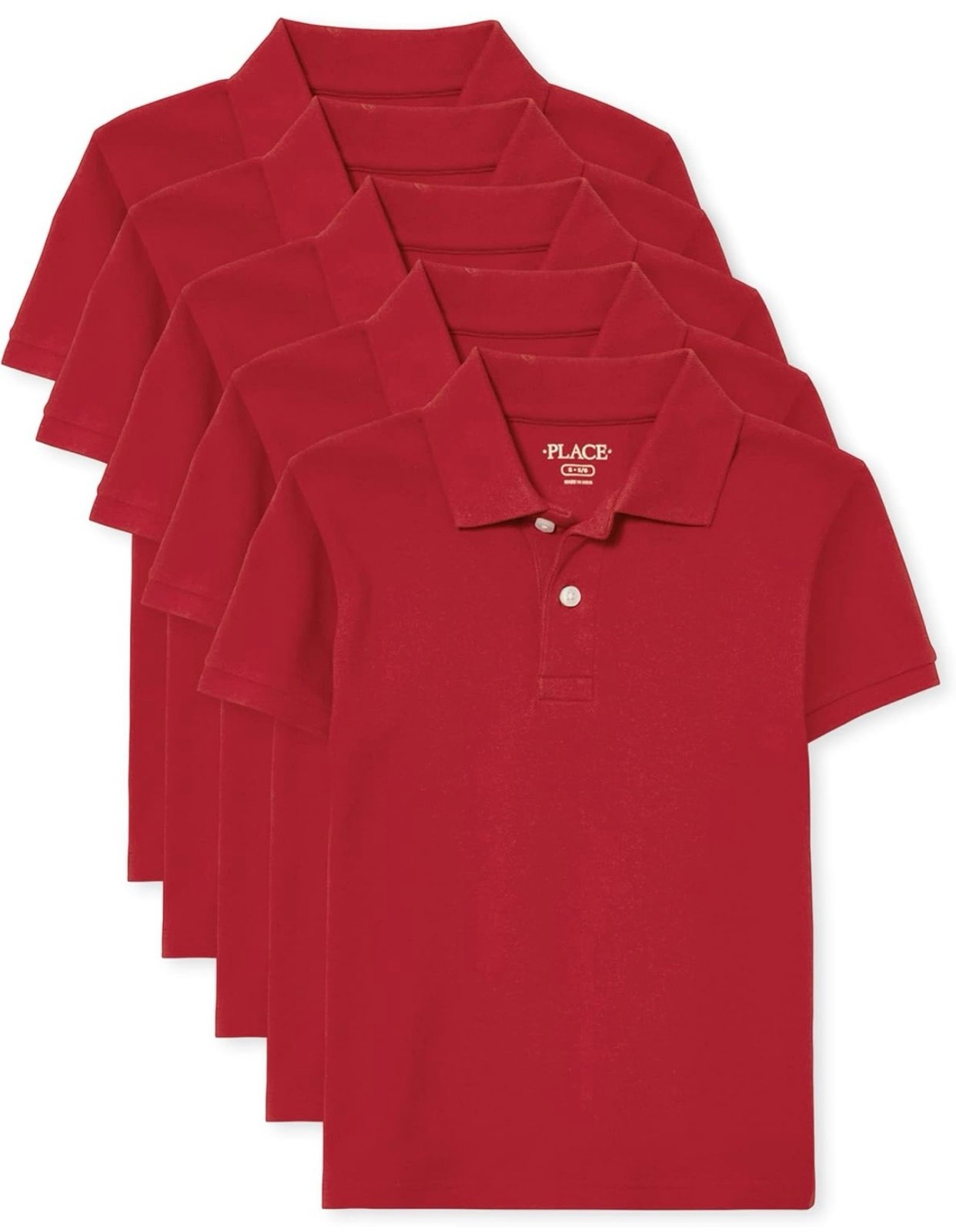 Boys polo set of five