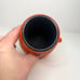 MCM Germany Uebelacker Keramik Pottery Vase Orange + Ikebana Vase 608/20