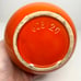 MCM Germany Uebelacker Keramik Pottery Vase Orange + Ikebana Vase 608/20