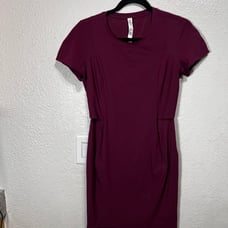 Lululemon &go Endeavor Dress Red Grape Size 4