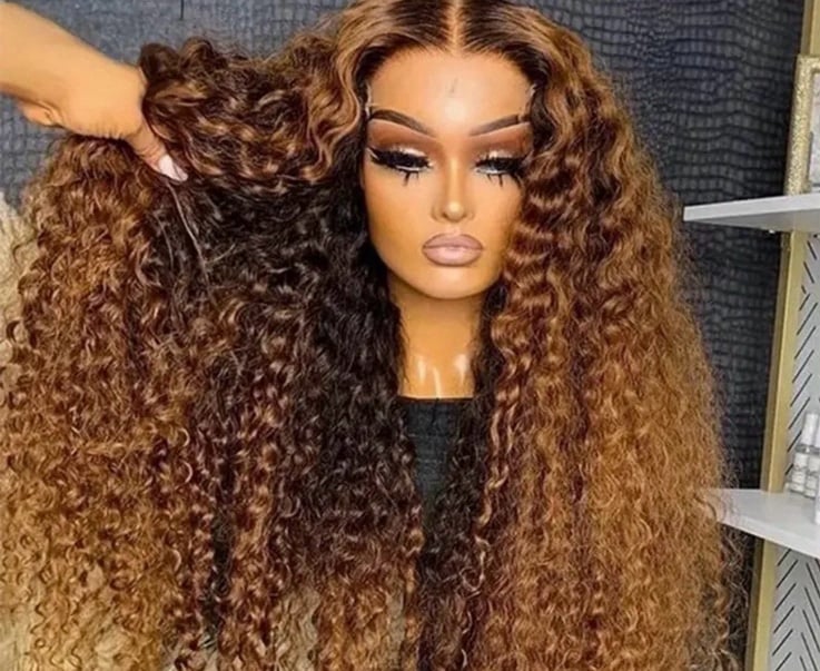 20 Inch human hair wig