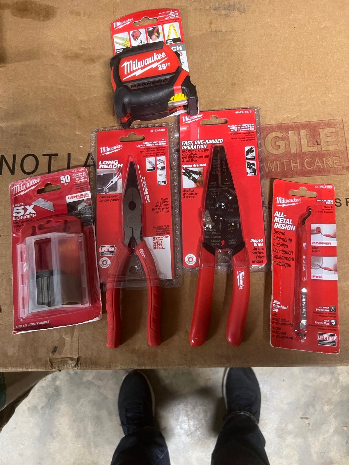 Milwaukee tool assortment