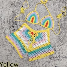 Yellow temple 2 piece