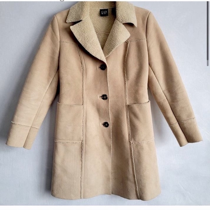 Gap Women’s Sherpa Trench Coat