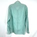 Mens Size XL BOSS Hugo Boss Turquoise Blue Classic Striped Oxford Dress Shirt