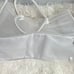 Alo Yoga Fitness Gym SHEER TOTE BAG Mesh Yoga Gym Shopping Bag White