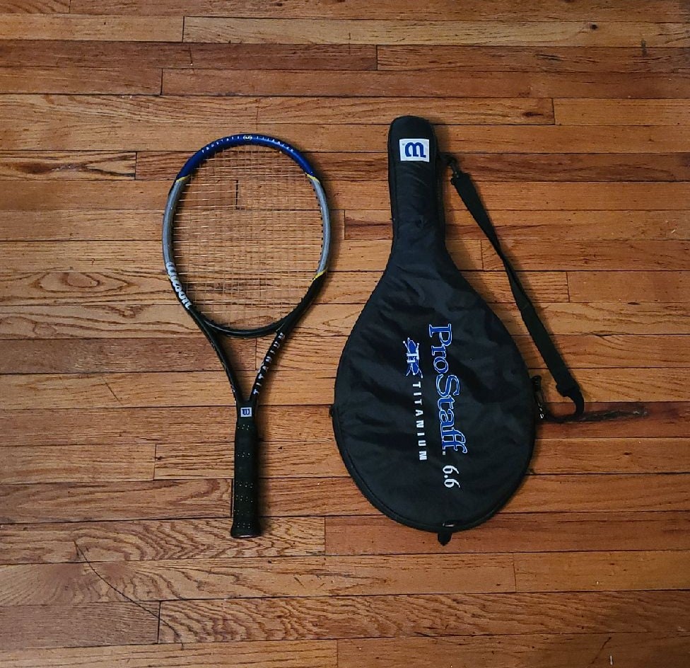 Tennis racket titanium Wilson