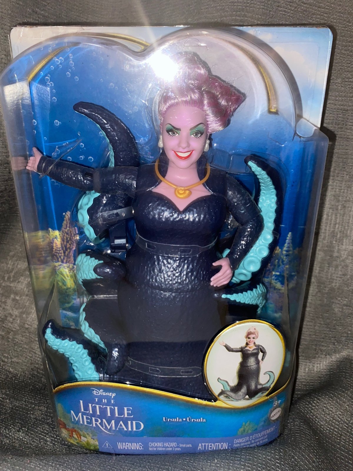 URSULA live action “The little Mermaid” Mattel NEW in hand URSULA live action “The little Mermaid” Mattel NEW in hand