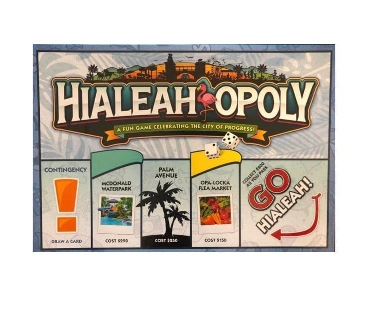 NEW in box Hialeah Opoly Board Game