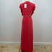 Misa Los Angeles Irina Wrap Maxi Dress Draped Formal Belted Ruffle Pink XS NWT