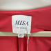 Misa Los Angeles Irina Wrap Maxi Dress Draped Formal Belted Ruffle Pink XS NWT