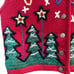 Vintage Telluride Clothing Co. Embroidered Holiday Christmas Vest Womens Size S