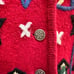 Vintage Telluride Clothing Co. Embroidered Holiday Christmas Vest Womens Size S