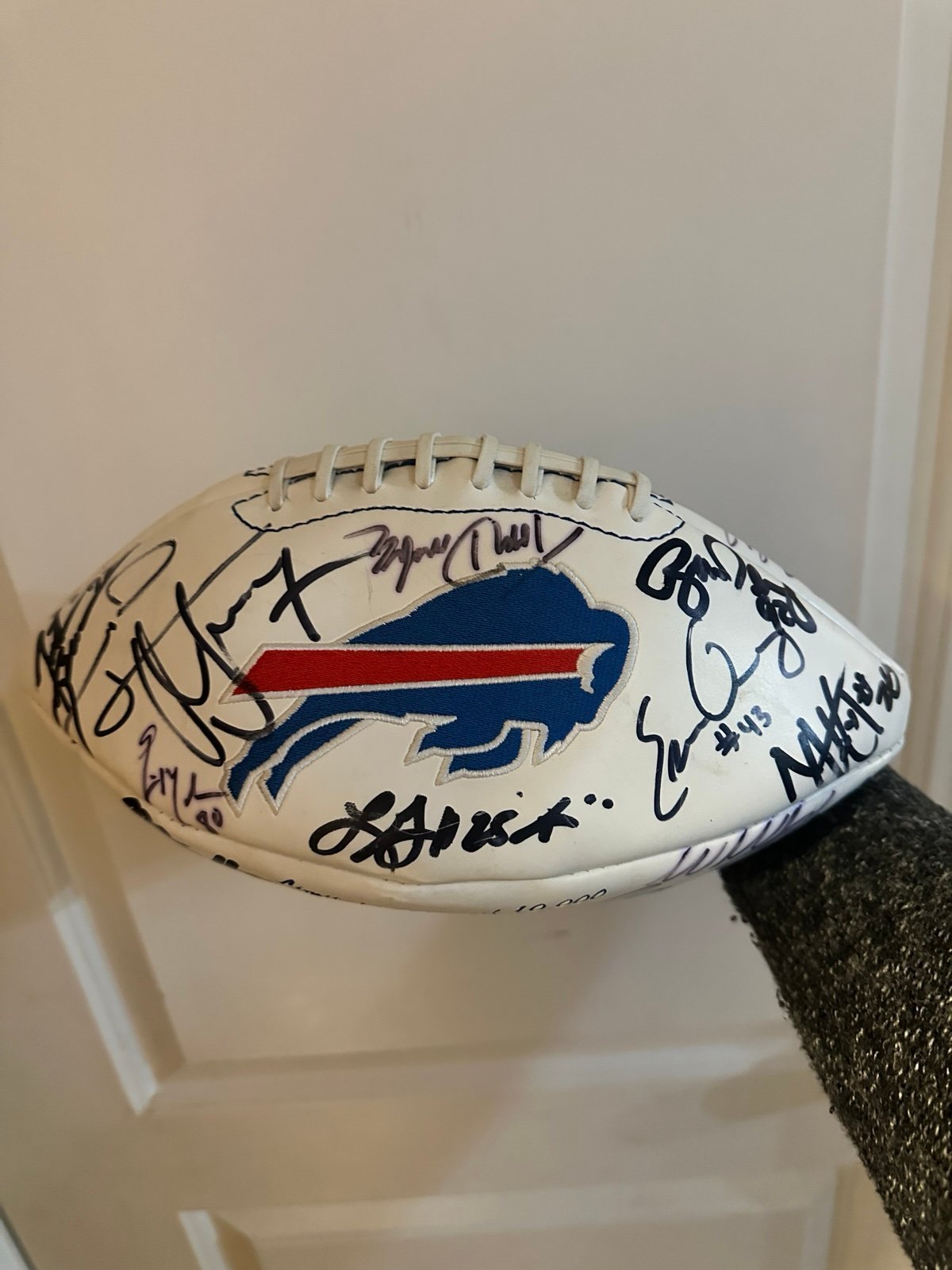 Buffalo bills autographed Football