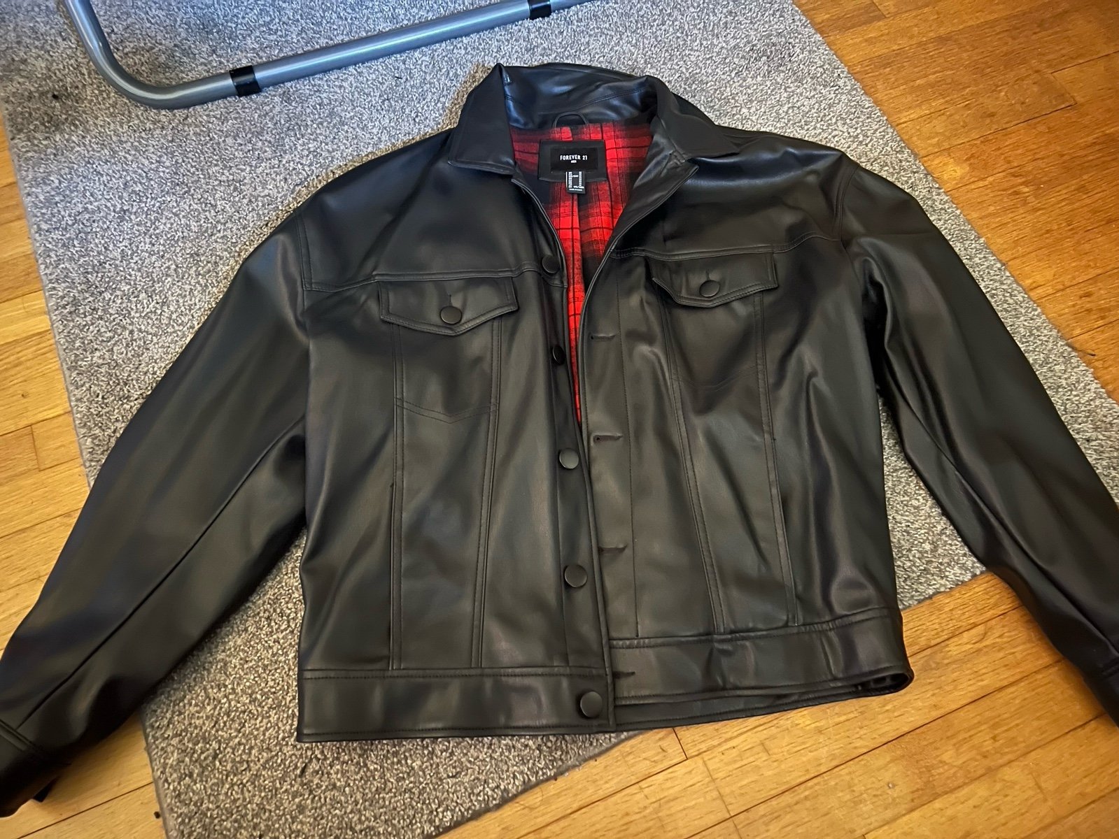 Forever 21 men’s leather jacket
