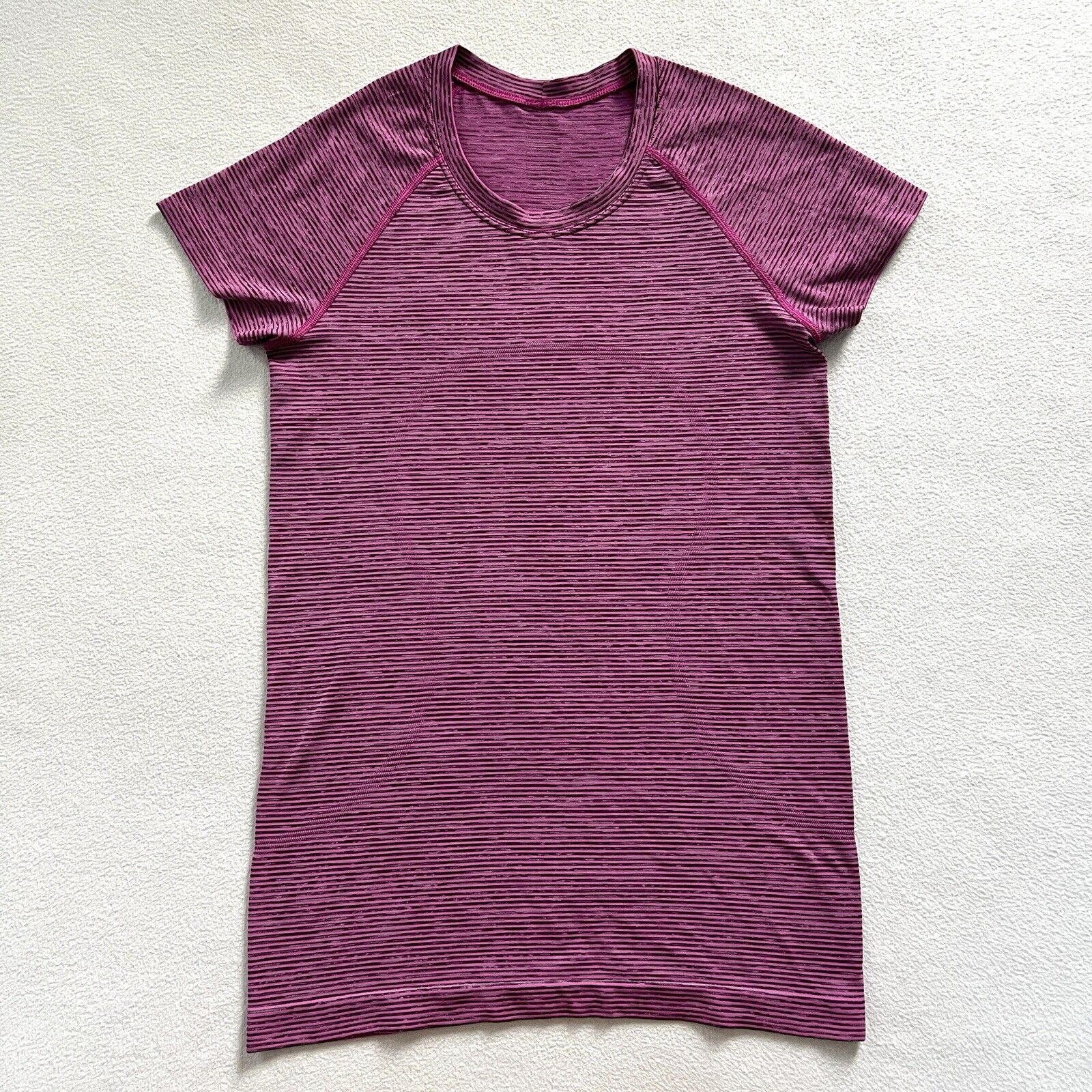 Lululemon Wee Are From Space Sonic Pink Gray Swiftly Tech Short Sleeve Top 2.0 6