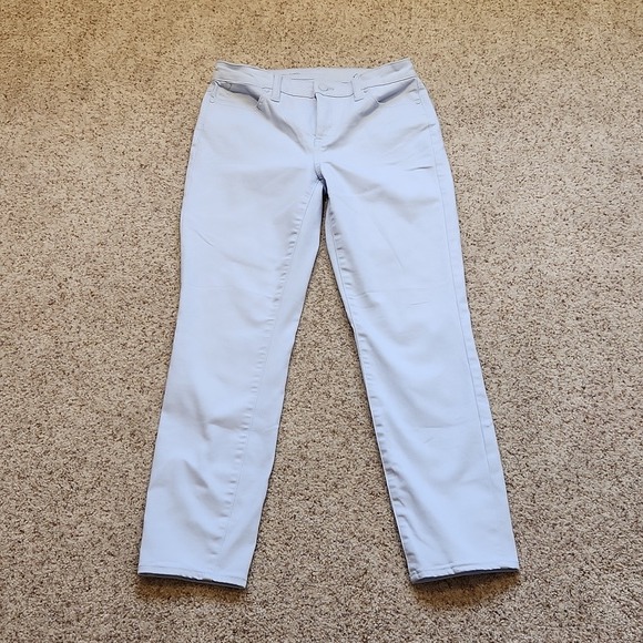 Baby Blue Slim Pants