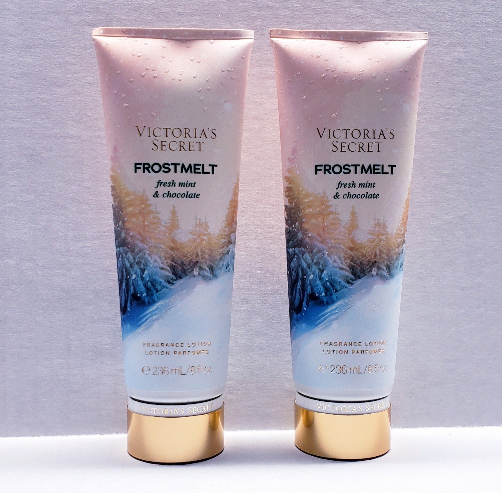Victoria's Secret Limited Edition FROSTMELT Fragrance Lotion, 8 fl oz(2 pack)