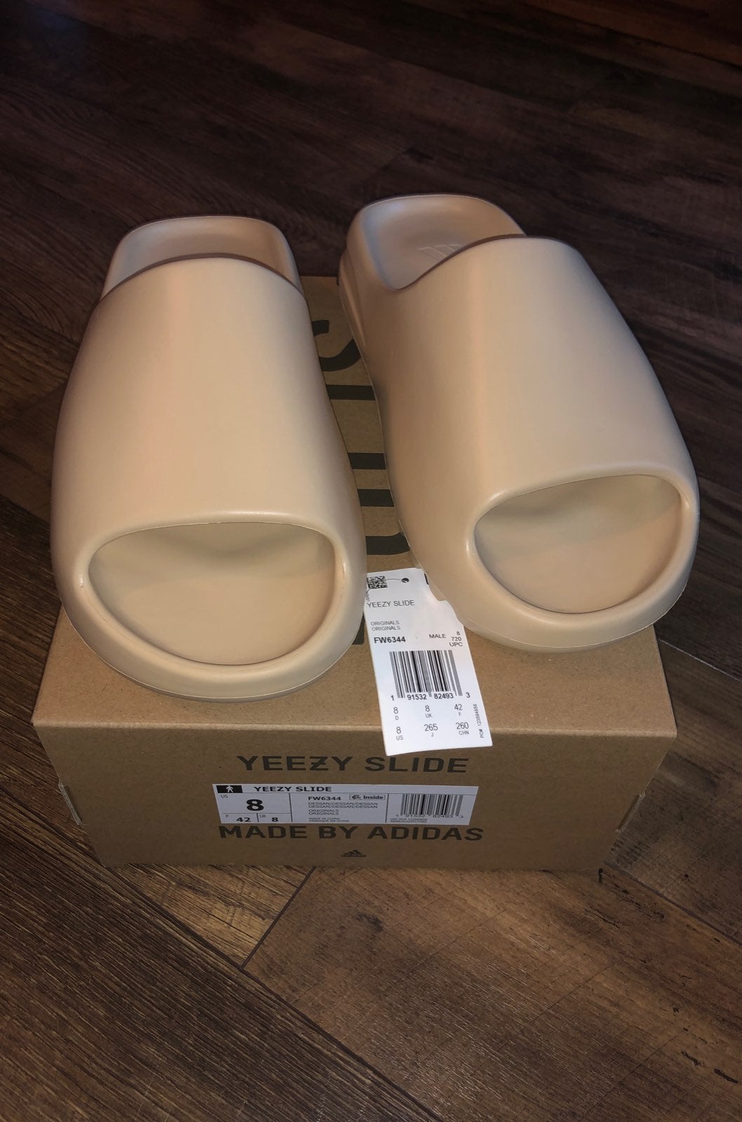Yeezy Desert Sand Slide Sandal 8 fw6344
