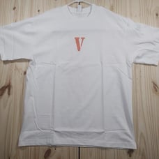 VLONE Friends Orange V Short Sleeve White T-shirt