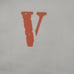 VLONE Friends Orange V Short Sleeve White T-shirt